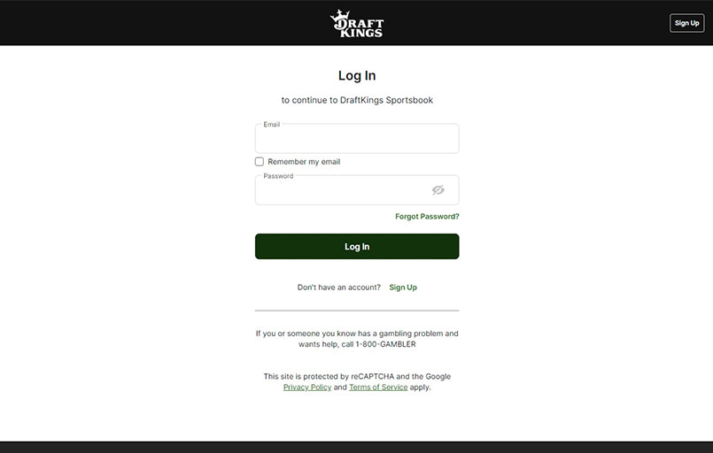 The DraftKings cashier interface.